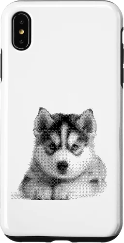 Vista 11 de Cute Siberian Husky for Dog Mom and Paw Parents Case for iPhone XR