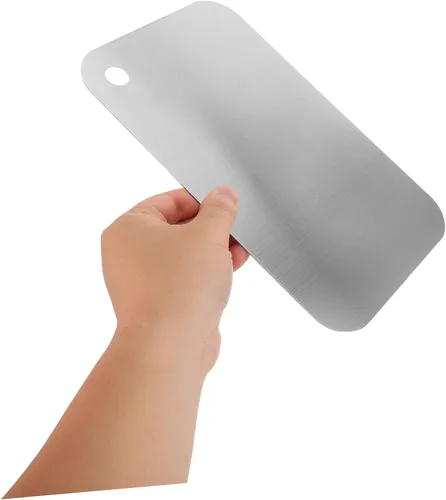 Vista 4 de 3pcs Stainless Steel Cutting Board Set with Double Sided Design and Thickened Construction, Non-slip Kitchen Chopping Boards for Meat, Vegetables