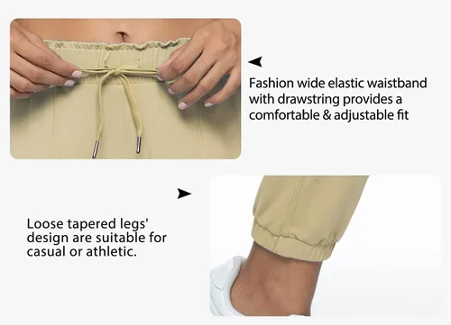 Vista 181 de Kcutteyg - Pantalones deportivos con bolsillos para mujer, diseño suave, ligero y de secado rápido, para entrenamiento, gimnasia, yoga y correr