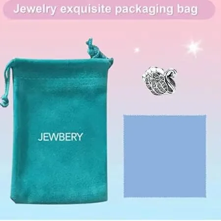 Vista 7 de Abalorios de plata de ley 925 para pulseras Pandora, regalos de joyería para mujer y niña.