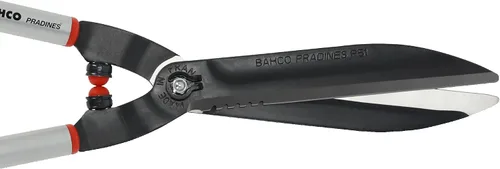 Vista 5 de Bahco BAHP51-SL Tijeras de seto para recortar, grado profesional con hoja parcialmente dentada totalmente endurecida, asas de aluminio ligeras