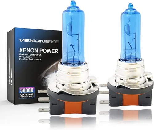 Vista 14 de Foco halógeno H1 para faros delanteros/Luces antiniebla 12V 55W Blanco 5000K 64150 12258 Focos para faros delanteros Super brillantes