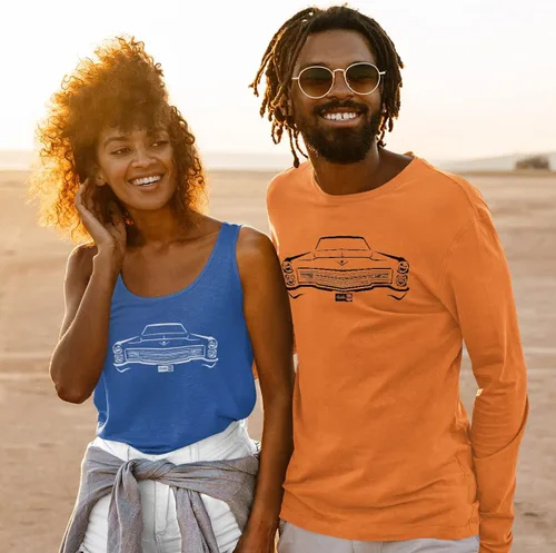 Vista 4 de A Sub-Series of The Classic Car - Camisa unisex 43-TG14-1