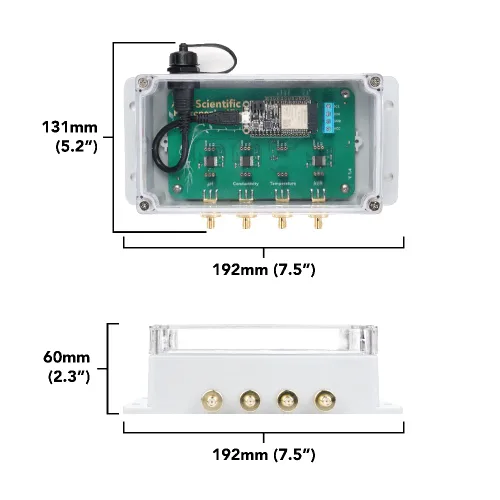 Vista 4 de Kit hidropónico Wi-Fi Bare-Bones