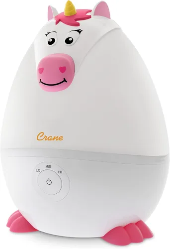 Vista 8 de Crane Adorables - Mini humidificadores ultrasónicos para dormitorio y guardería, humidificador de aire de niebla fría de 5 galones para habitación