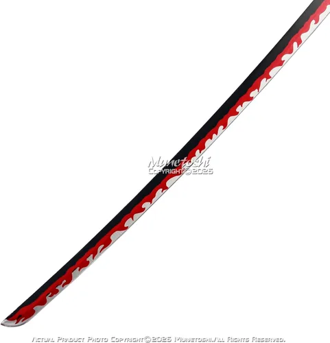 Vista 8 de 40" AME no Habakiri - Espada de acero de pirata, Katana Samurai, regalo de anime para cosplay