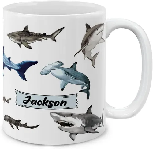 Vista 18 de MUGBREW Taza de café de cerámica con posturas divertidas de pastor australiano, 11 onzas Pastor australiano Posturas divertidas y juguetonas