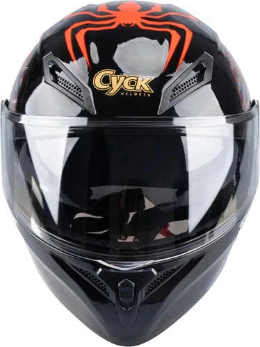 Vista 3 de Casco integral para hombres y mujeres adultos con protector solar ahumado