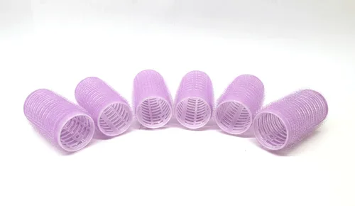 Vista 3 de PRO CURLS - Rodillos para el cabello de 1.2 a 1.25 pulgadas, 6 unidades (color surtido aleatorio)