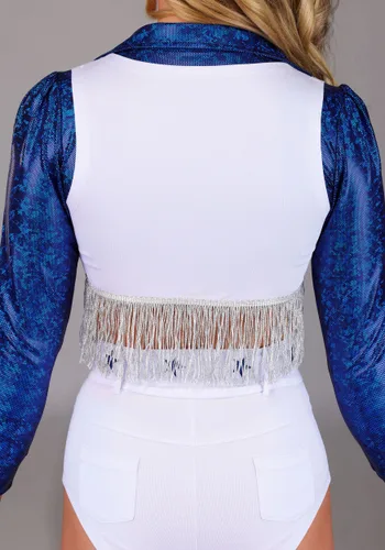 Vista 6 de Disfraz de Porrista Estrella para Mujer Talla Plus Multicolor