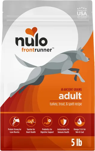 Vista 15 de Nulo Frontrunner Ancient Grains - Alimento para perros con alto contenido de proteínas, receta de carne de res, cebada y cordero, alimento seco