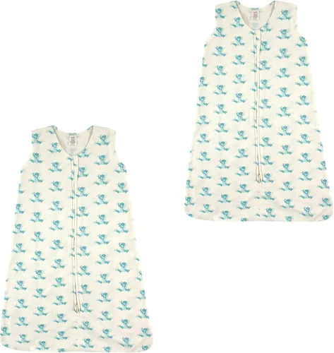 Vista 26 de Touched by Nature - Bolsa de dormir portátil unisex de algodón orgánico para bebé, Saco de dormir de algodón orgánico sin mangas, saco de dormir