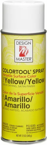 Vista 2 de Design Master Colortool Pintura en aerosol de 12 onzas, amarillo Q