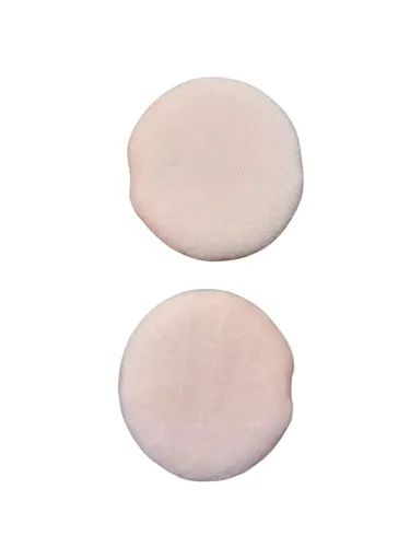 Vista 2 de Almohadillas para Maquillaje. Paquete de 2 unidades, color Beige