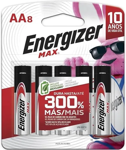 Vista 10 de Energizer Pilas AAA MAX (paquete de 12), pilas alcalinas triple A