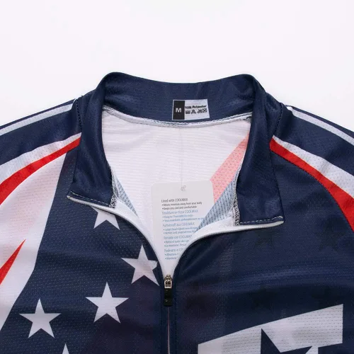 Vista 4 de Hombre Bike Clothing Pro Team Manga Corta Ciclismo Jersey Sportswear Clásico