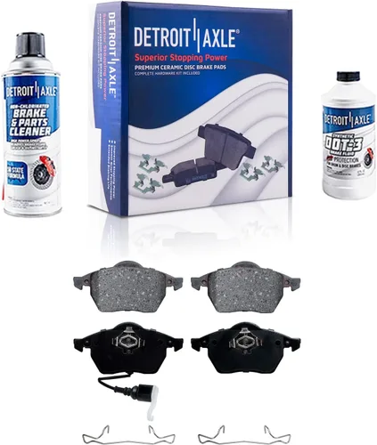 Vista 52 de Detroit Axle - Pastillas de Freno Delantero Izquierdo Reemplazo de Pinza de Disco para Ford Fusion Mazda 6 Lincoln MKZ Mercury Milan 2006-2012