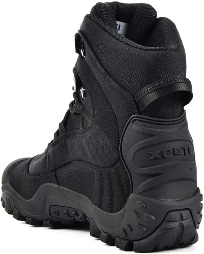 Vista 5 de Botas tácticas para hombre de 8 pulgadas, botas militares impermeables