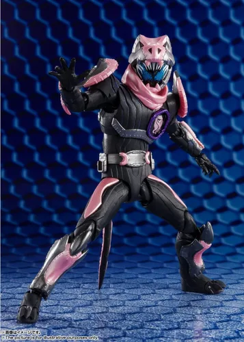 Vista 11 de TAMASHII NATIONS - Kamen Rider Revice - Kamen Rider Revi Rex Genome, Bandai Spirits S.H.Figuarts Figura de acción Genoma Revi Rex