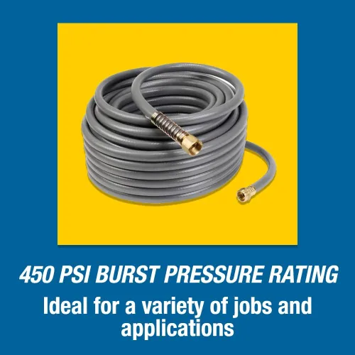 Vista 2 de Jackson 4003900 Manguera profesional de PVC Pro-Flow, resistente, 3/4 pulgadas x 50 pies