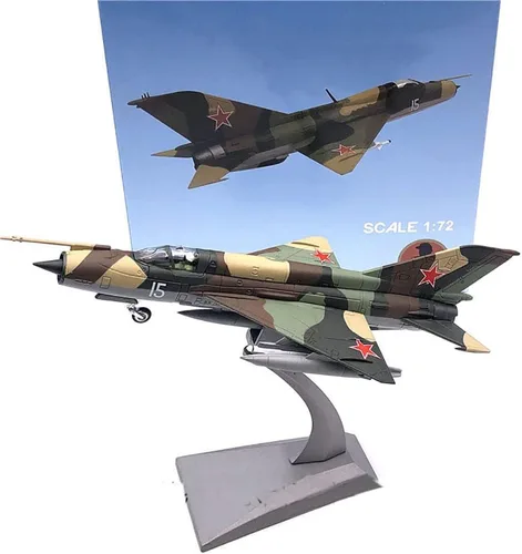 Vista 6 de MiG-15 1/72 Modelo de avión fundido a troquel (MiG-15)