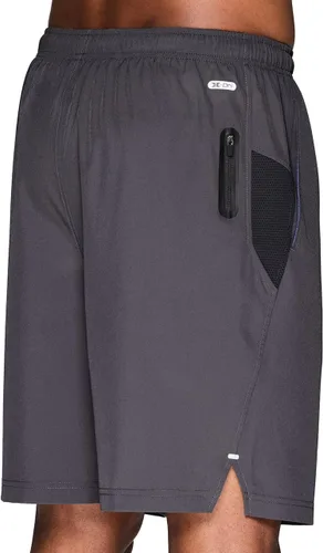 Vista 2 de RBX Active - Pantalones cortos de baloncesto para hombre, 9 pulgadas, elásticos, con bolsillos