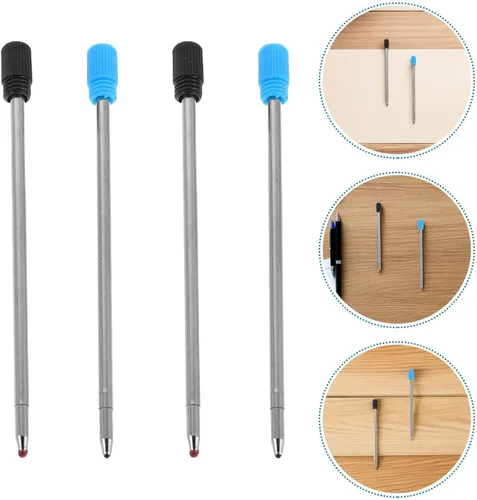 Vista 8 de 40pcs Cruz Estilo Retráctil Bolígrafo Recambios 2.8 Pulgadas Metal