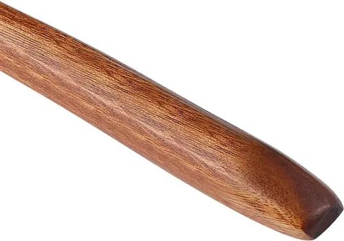 Vista 3 de Cuchara de madera de mango largo para mezclar mermelada de café, té y sal de baño en la cocina, cuchara de mesa respetuosa con el medio ambiente