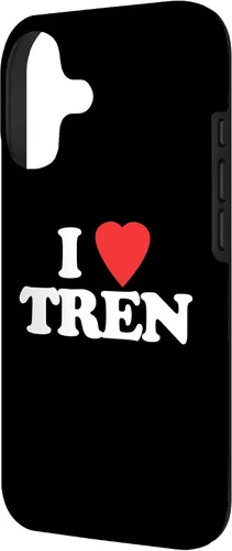 Vista 2 de I Love Tren - Funny Bodybuilder Weightlifting Workout Gym Case for iPhone 17