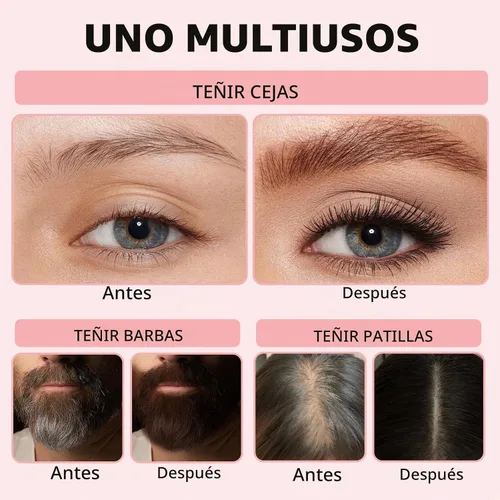 Vista 4 de LAVONE - Kit de color de cejas con color de cejas y lápiz de cejas