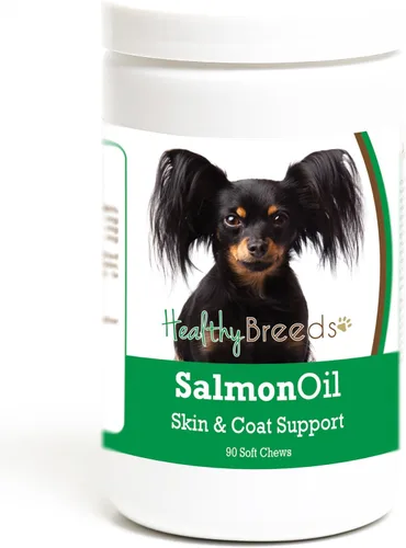 Vista 65 de Healthy Breeds Affenpinscher - Masticables suaves de aceite de salmón, 90