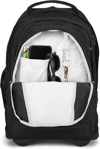 Vista 7 de JanSport Driver 8 - Mochila de viaje con ruedas y funda para laptop de 15 pulgadas