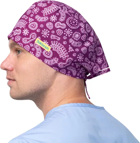 Vista 59 de Print Scrub Caps - Sombrero perfecto para enfermeras, médicos y EMTs..