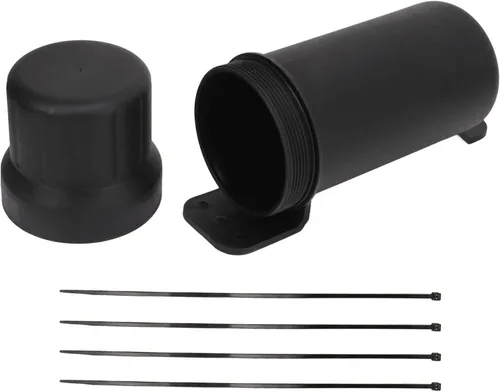 Vista 9 de KIMISS - Tubo universal para herramientas todoterreno para motocicleta, tubo de herramientas de 4.9 pulgadas con cintas rodantes, universal