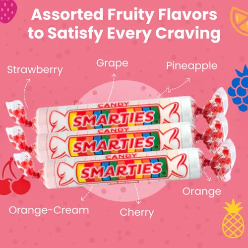 Vista 7 de Bolsa de Smarties Original, 5.5 onzas