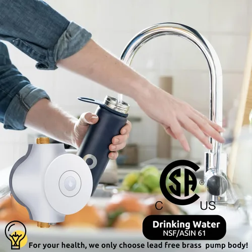 Vista 4 de HBS24-12E (Sin versión de extensión de 60 minutos) Bomba de sistema de recirculación de agua caliente instantánea inteligente con termostato