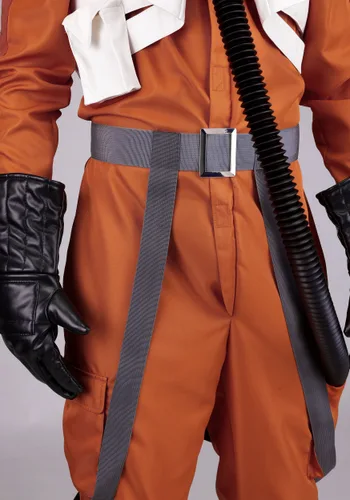 Vista 10 de Disfraz deluxe de piloto Poe Dameron para hombre de Star Wars Multicolor