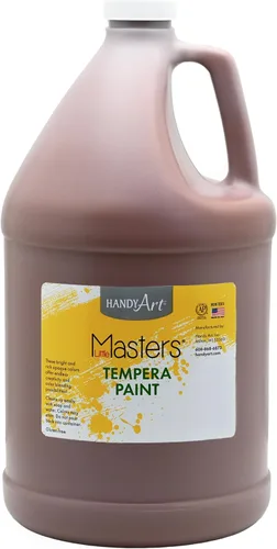 Vista 30 de Handy Art Little Masters - Pintura al temple de 16 onzas, color negro, 201-755