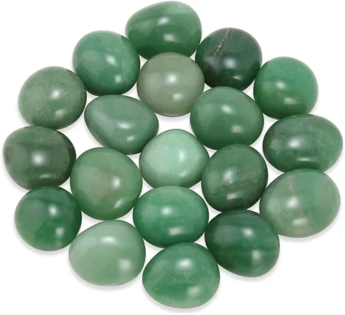 Vista 16 de Piedras de obsidiana negra, piedras pulidas y rocas, cristales curativos naturales para equilibrio de chakras, meditación, decoración espiritual