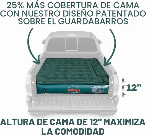 Vista 2 de Pittman Outdoors AirBedz Lite - Colchón inflable para camioneta