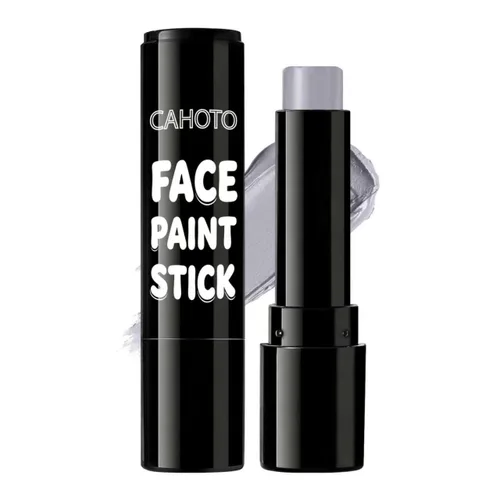 Vista 14 de Barra de pintura blanca para el cuerpo de la cara, pintura deportiva Blanco