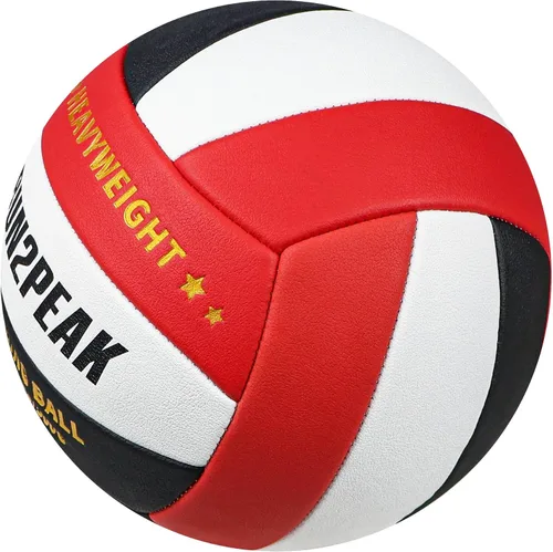Vista 3 de RUN2PEAK Setter Training Volleyball Official Size 5 Volleyballs Heavy Weight Ball PU Practice Volley Balls for Indoor Rebounder Equipment Setters