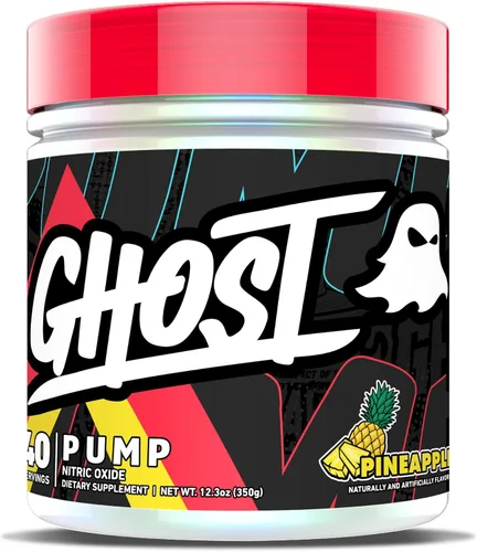 Vista 10 de GHOST Pump Nitric Oxide Powder, Natty - 40 porciones - Suplementos de pre-entrenamiento sin azúcar y estimulantes - L-citrulina, nitrato de arginina