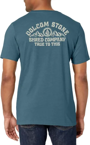 Vista 2 de Volcom Camiseta regular Mountain Side Tech de secado rápido para hombre