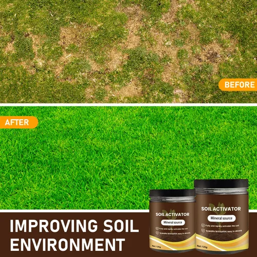 Vista 3 de 2 Piezas de Activadores de Suelo, Activadores de Suelo Orgánicos y Fertilizantes para Plantas, Activador Pro de Suelo, Fórmula Soluble en Agua