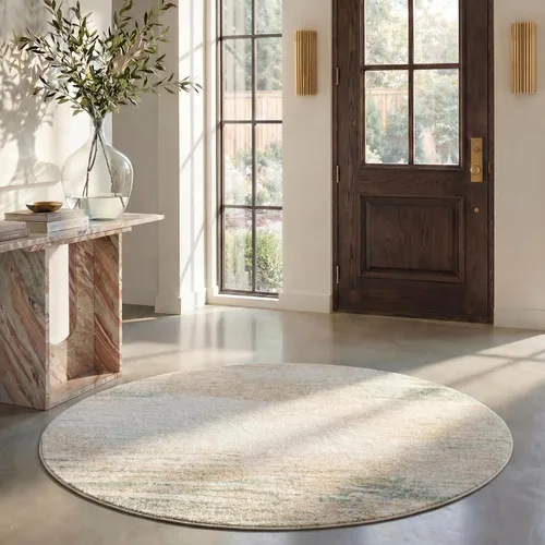 Vista 32 de SAFAVIEH Colección Adirondack Alfombra de Pasillo - 2'1" x 6', Marfil y Salvia, Diseño Abstracto Moderno, No Desprende Pelusa y Fácil Cuidado, Ideal