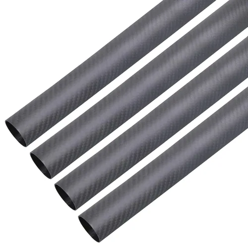 Vista 10 de ARRIS Tubos de Fibra de Carbono de 6 mm x 4 mm x 420 mm, Rollo Envuelto 100% Puro Redondo de Fibra de Carbono Hueca de 6 mm 3K para Cuadricóptero