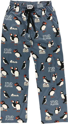 Vista 3 de Lazy One - Pantalones de pijama de animales para hombre, pantalones separados para hombre, pantalones de descanso