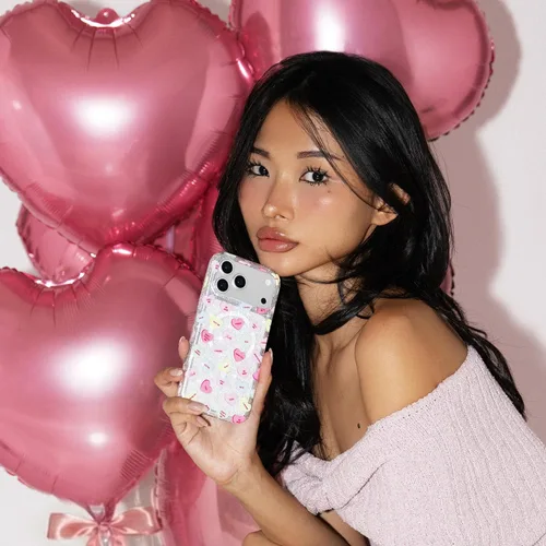 Vista 394 de VELVET CAVIAR Funda para iPhone 15, compatible con MagSafe, probada contra caídas de 10 pies, fundas protectoras de diseño, leopardo color rosa