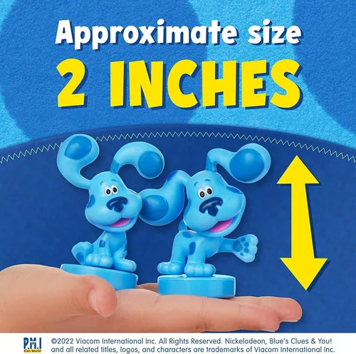 Vista 9 de P.M.I. Sellos de Blue's Clues para Niños 5 Sellos de Juguetes de Blue's Clues en 1 Paquete Colecciona Todos los 12 Juguetes de Blue's Clues